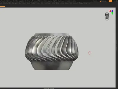 vase pot planter 3d print 838  3D print model