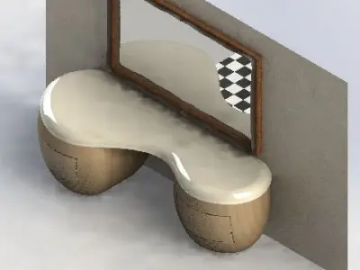 Shower Room Design Free 3D model