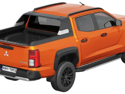 Mitsubishi L200 Triton Athlete 2024 3D model