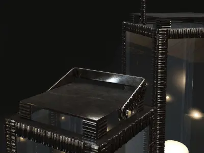 Candlesticks Amalfi Lantern 3D model