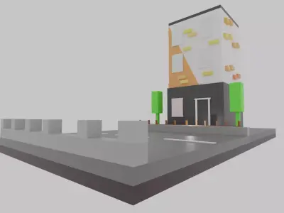 building1 by kew 3D model