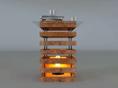 Decorative Coffee Table 3D model