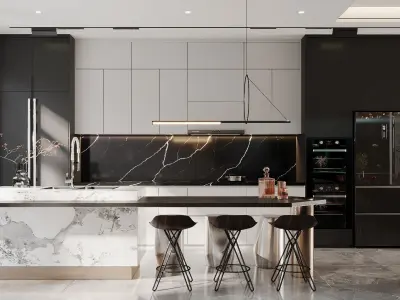 House Interior Design Model - 01  3D model