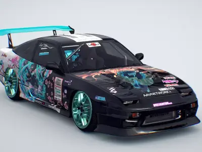  Supra RACING CAR 3D model
