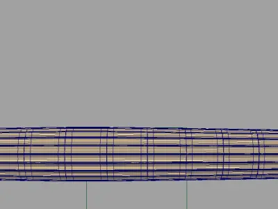 Greek Column Ionic 3D model