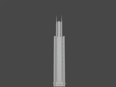 International Skyscraper 3D model