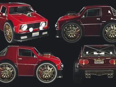 Sapienza Concept Car 3D model