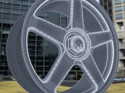 Volk Racing 4 5s 3D model