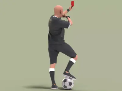 Play by the rules Low-poly 3D model