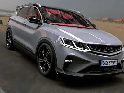 Geely Coolray  3D model