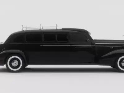 Pontiac Silver Streak 1938 Wednesday 3D model