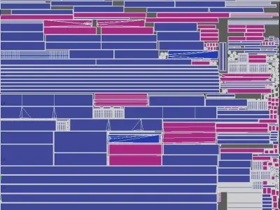 Push Pull Ladder 3D model Low-poly 3D model