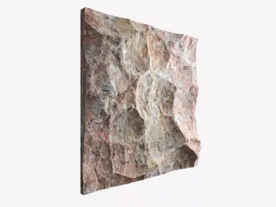 460-RockPanel rock texture 3D model
