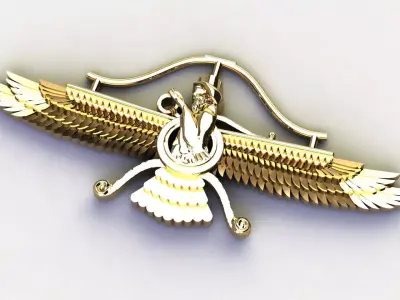 AHURAMAZDA  3D print model