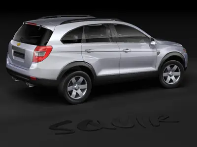 Chevrolet Daewoo Captiva CG 3D model
