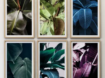 JUNIQE Ficus Poster 3D model