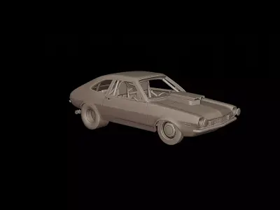 1972  Pinto Bob Glidden Pro Stock 3D print model