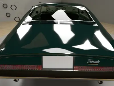 Oldsmobile Toronado 1966 3D model