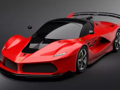 Ferrari FXX-K 2015 custom-Obj-Exterior 3D model