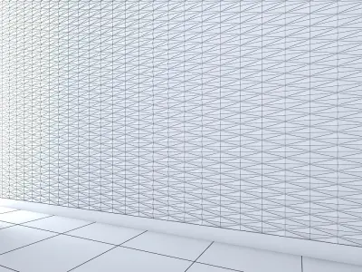 3d wall panel 3D model