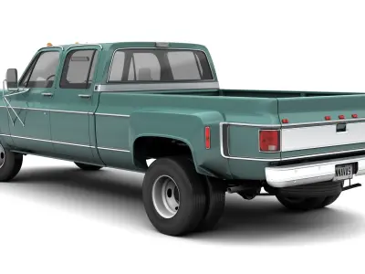 GENERIC PICKUP TRUCK 9 3D model