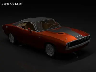 Dodge Challenger  3D model