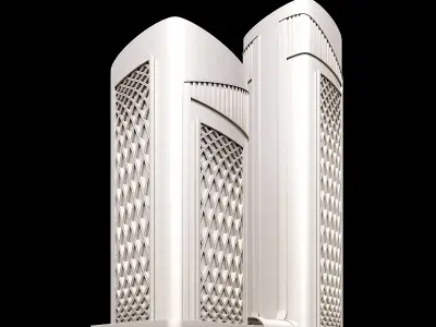 High-Rise Building 3D model