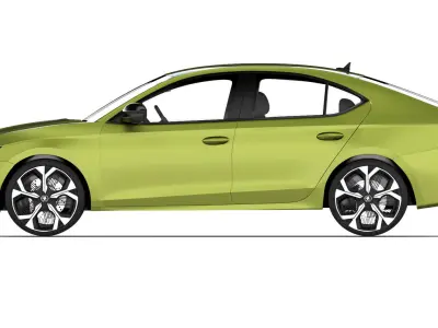 Skoda Octavia RS 2025 3D model
