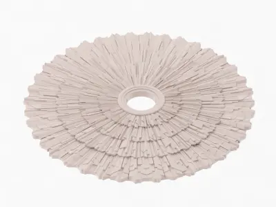 Classic Ceiling Medallion 22 3D model