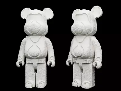 Toy bear 3D print model