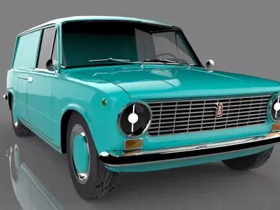 AutoVAZ 2801 Free 3D model