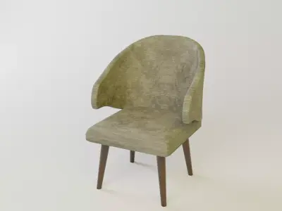 Simple Chair - 11 3D model