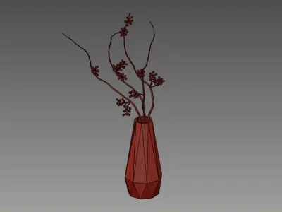 set1100 set of vases 3D model