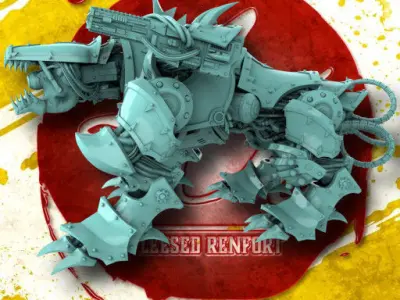 Abyssal Mastiff 3D print model