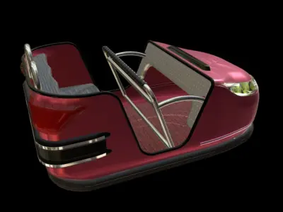 Funny car 3D model