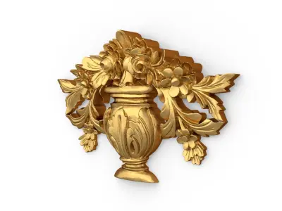 Classic decor ornament 81 3D model