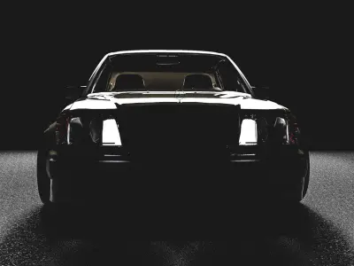 mercedes w124 3D model