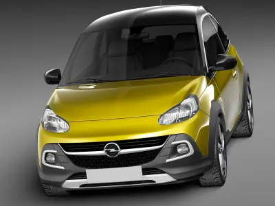 Opel Adam Rocks 2015 3D model
