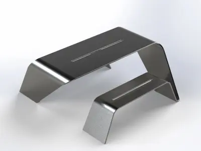 Futuristic Table Model 3D model