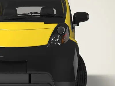 Electronic car  3D model