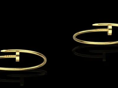 Nail Bracelets 11483 3D print model