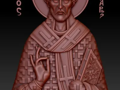 Saint Lazarus 3d model for CNC 3D model