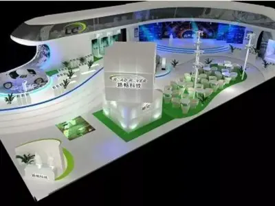 Exhibition - Area - 34X19-3DMAX2009-05 3D model