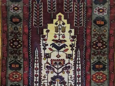 Handmade Rug Model Low-poly 3D model