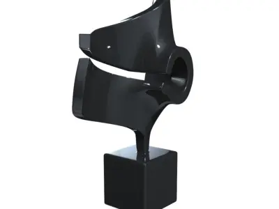 sculpture model 1 Low-poly 3D model