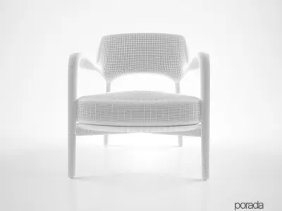 Porada Louis chair 3D model