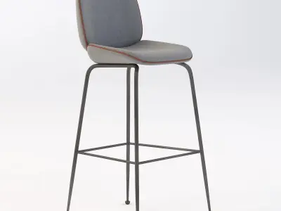 Gubi Beetle Stool 3D model