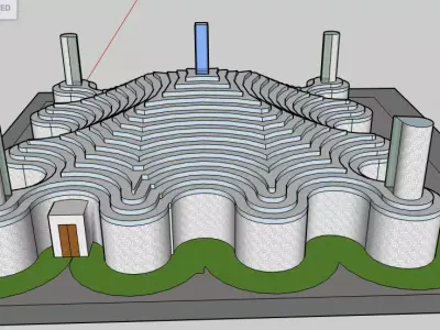 Hidden Palace 3D model