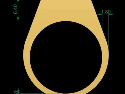 Chevalier Ring 3D print model