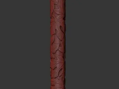 Leaf Candle 3D print model
